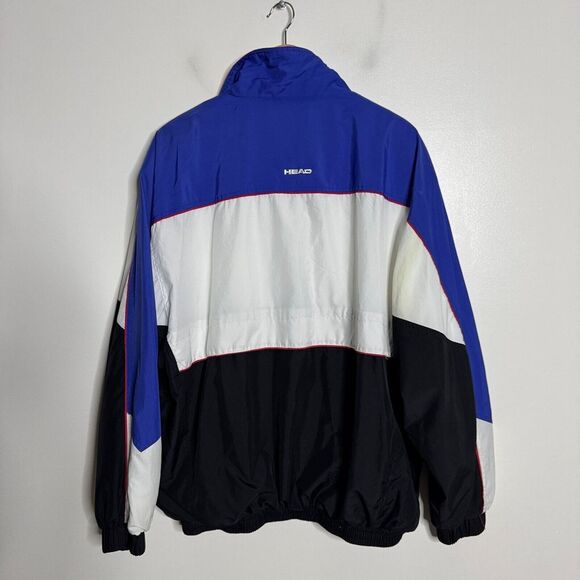 Vtg Head Full Zip Jacket Mens‎ Blue  XL - Picture 5 of 9